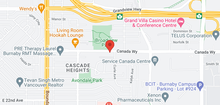 map of 23 3980 CANADA WAY